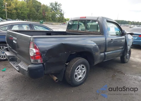 2010 Toyota Tacoma из США, поврежденный, VIN 5TENX4CN5AZ716670